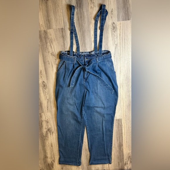 💝Fashion Nova I Gave It All Overalls Women’s Size 2X - Picture 1 of 11